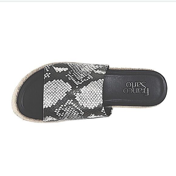 Franco Sarto Tola Snake Print Esapdrille Sandals - Picture 5 of 7